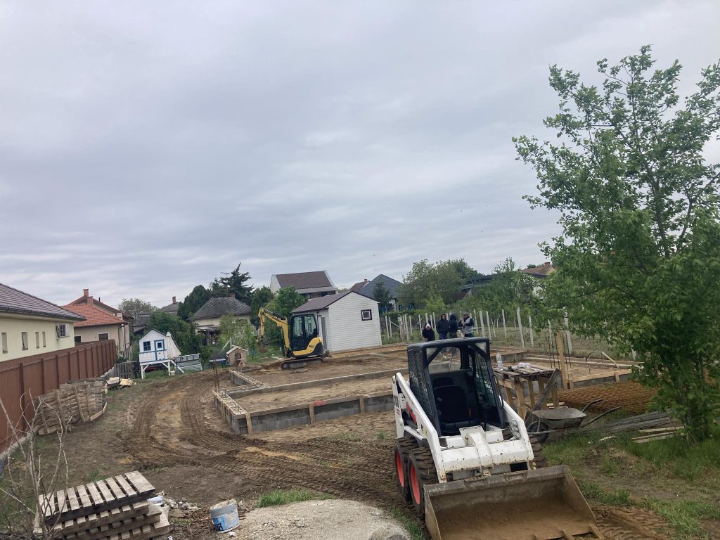 Munkagépek munka közben